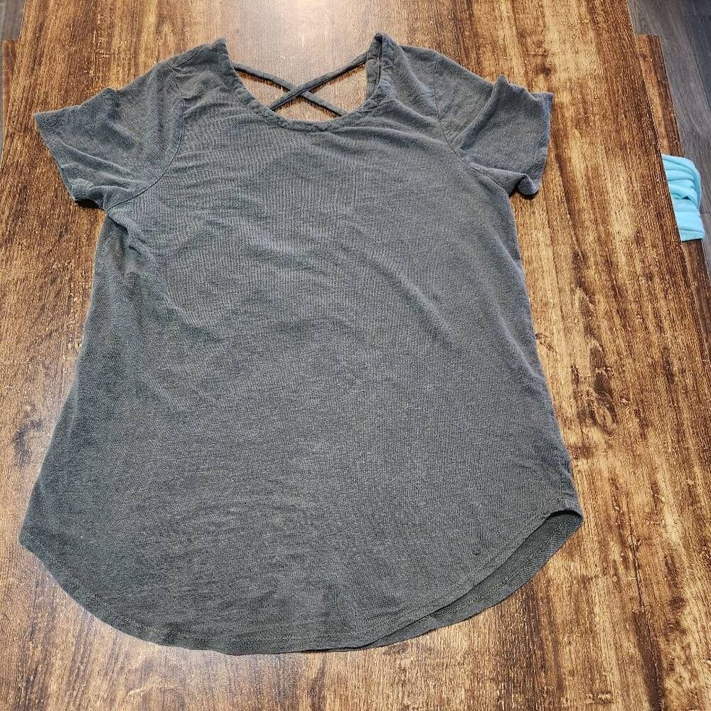 Chaser crisscross back tunic top
